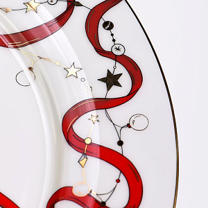 Тарелка Valerie Concept "Новогодние украшения"